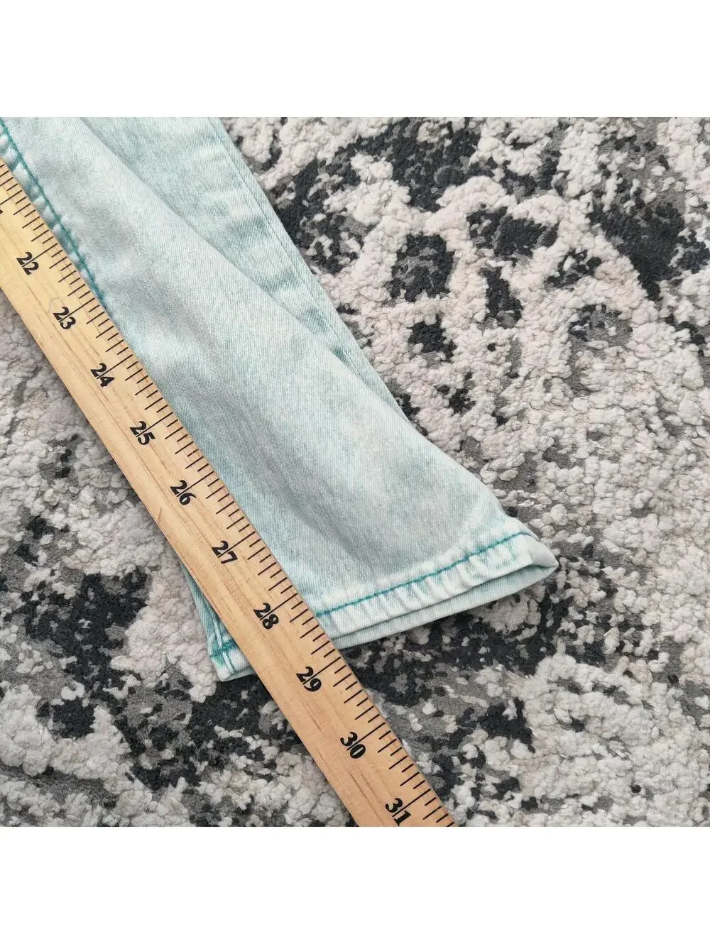 True Religion Super Skinny Jeans Size 29 Light Acid Wash - Picture 7 of 9